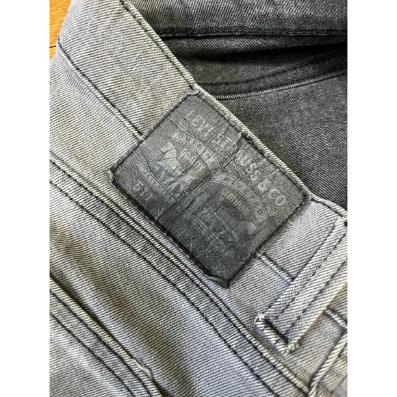 Levi's 511 Jeans Men's Sz 30x32 Slim Fit Straight Leg Gray Wash Denim Pants - Picture 2 of 5